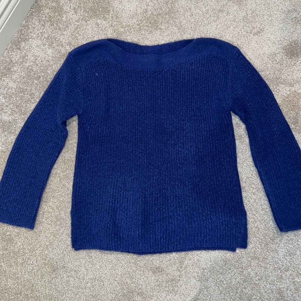 Royal Blue Sweater, size XS